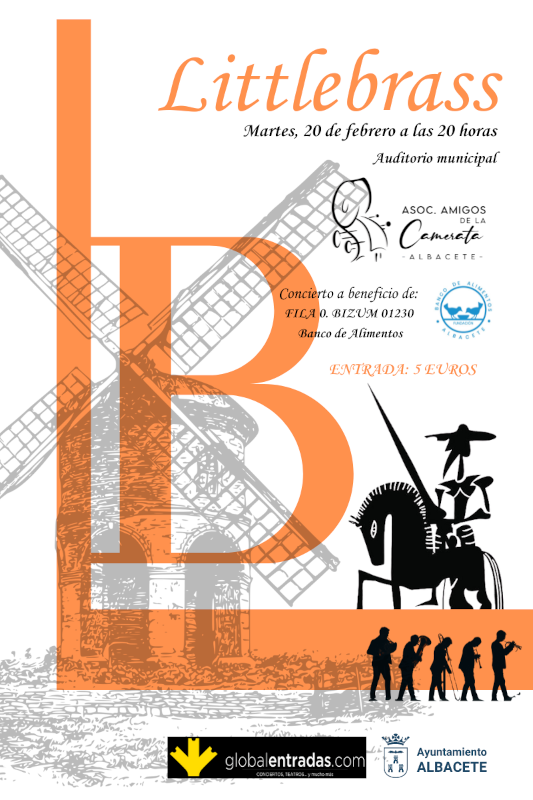 LIttlebrass. Concierto a beneficio de Banco de Alimentos